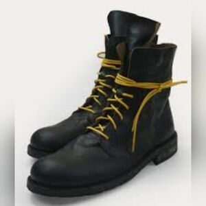 Ann Demeulemeester Glace Nero Washed